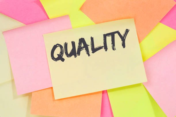 istock Quality control management success business concept successful note paper 1370319214