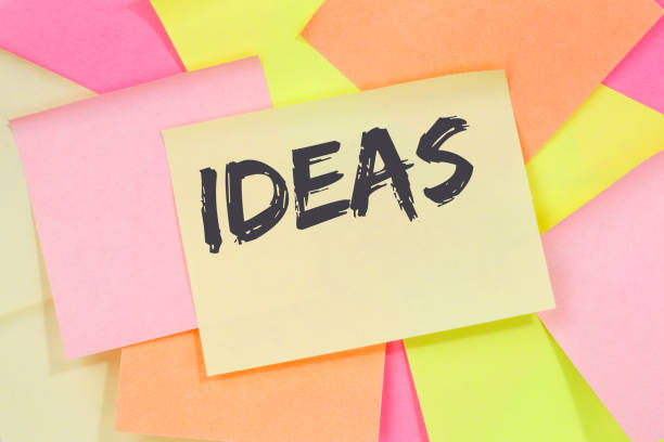 istock Ideas idea success growth creativity creative business concept note paper 1370319236