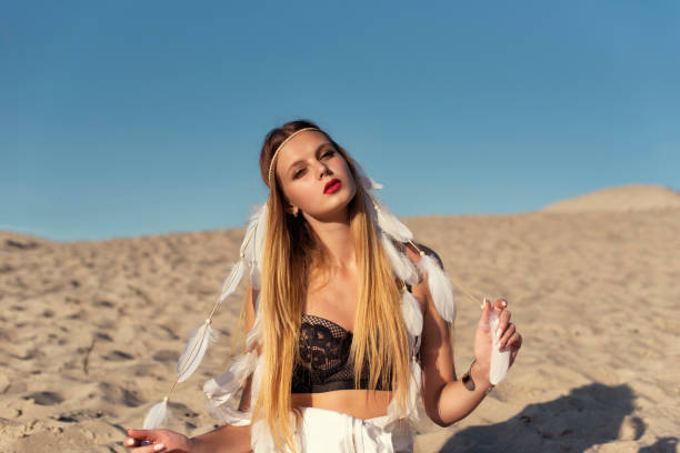 istock Young blonde girl on vacation 1370321830