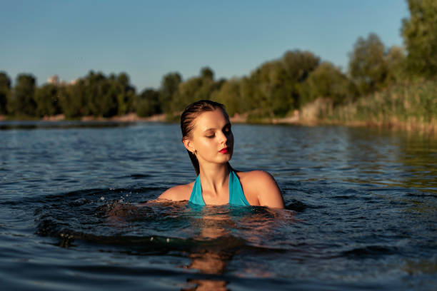 istock Young blonde girl on vacation 1370322874