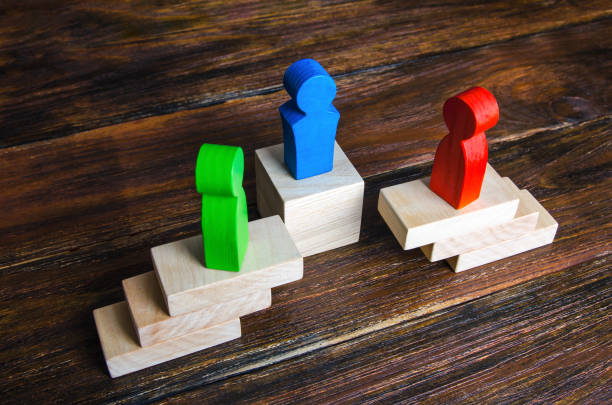 istock Resolving conflict through a mediator. The judge issues a fair verdict in the case of opponents. Compromise dispute resolution. Mediation of conflicting parties. Stop conflict escalation. 1370325315