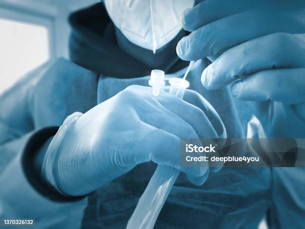 Corona Rapid Antigen Test Stock Photo - Download Image Now - Rapid Antigen Test, Quarantine, COVID-19