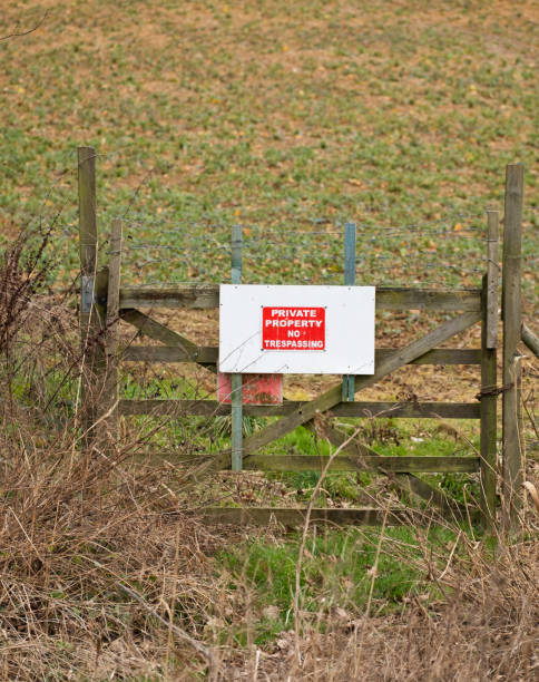 istock Private property in rural Norfolk 1370330995