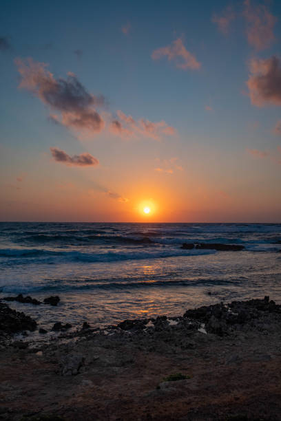 istock sunset on the sea, Sardinia 1370336024