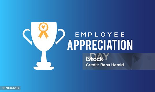 istock Employee Appreciation Day. Business development concept vector template for banner, card, poster, background. 1370341282