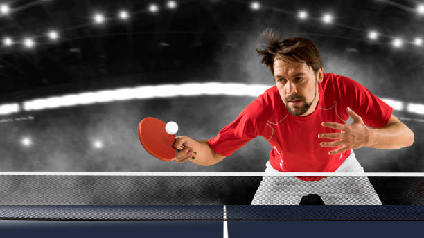 istock Table tennis player. Tennis collage 1370343247