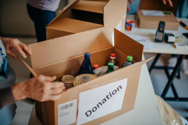 istock Preparing food and donation 1370343404
