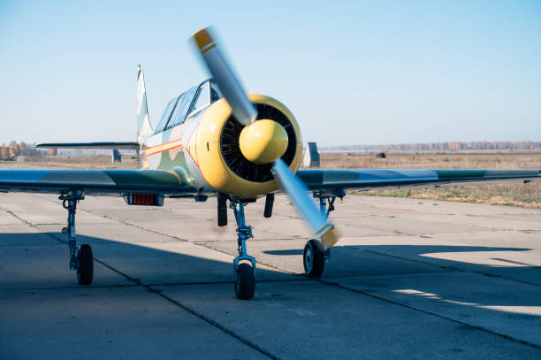 istock Ultralight small private aircraft airplane 1370343782
