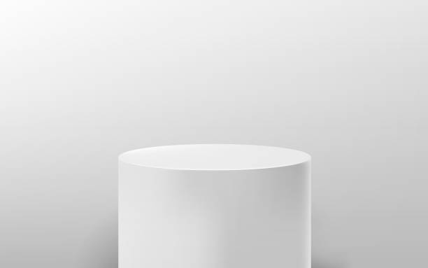 istock Product presentation. Abstract minimal scene with podium. Mock up, show cosmetic product display 1370346212