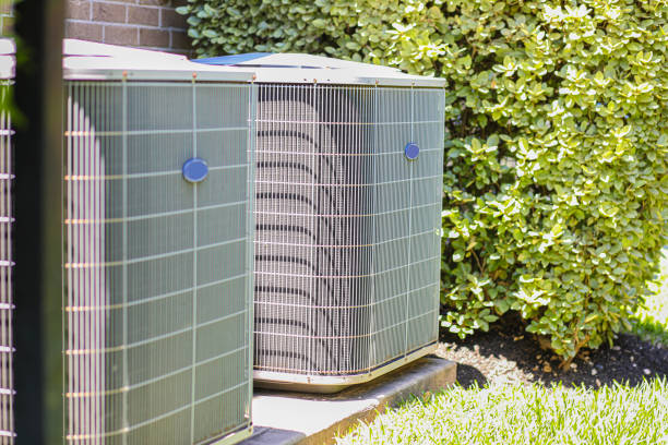istock Home air conditioner unit in summer season. 1370348234