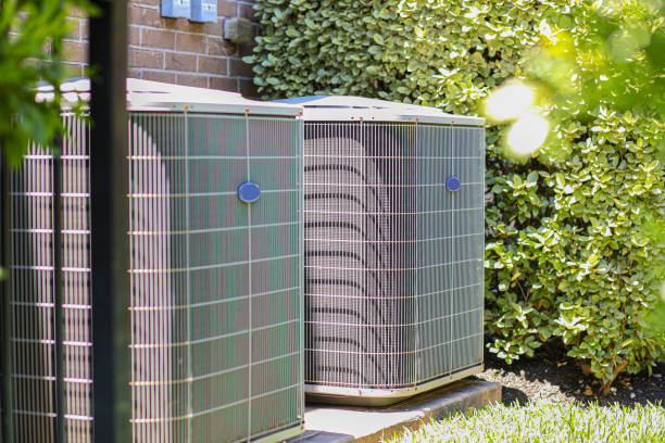 istock Home air conditioner unit in summer season. 1370348335