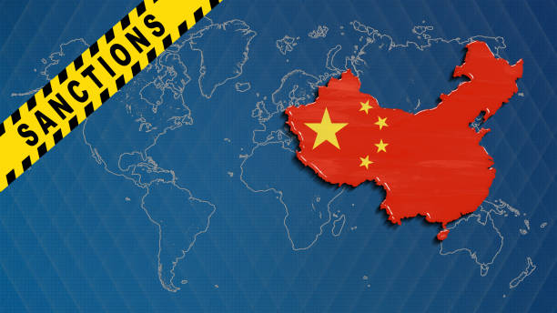 istock Sanctions China, nternational economic and political relations 1370352695