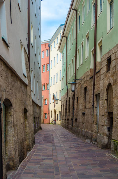 istock Colorful architecture in Innsbruck, Austria 1370356058