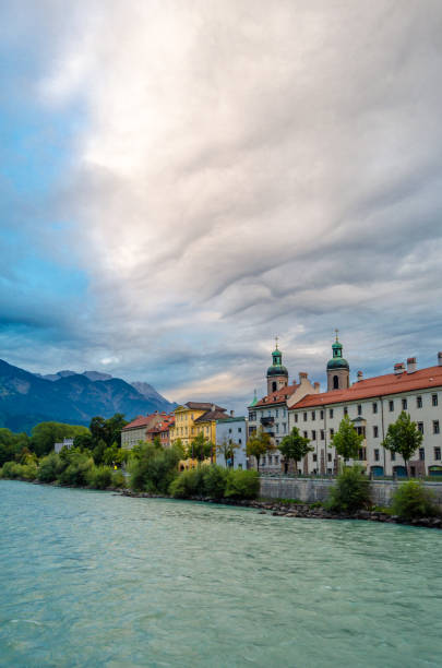 istock Colorful architecture in Innsbruck, Austria 1370356094
