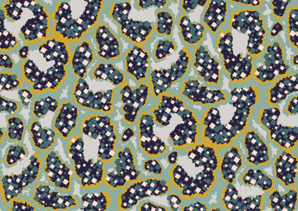 istock Abstract animal skin leopard seamless pattern design. Jaguar, leopard, cheetah, panther fur. 1370361742
