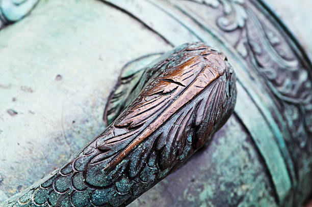 istock 18th Century French handle bronze cannons 137036480