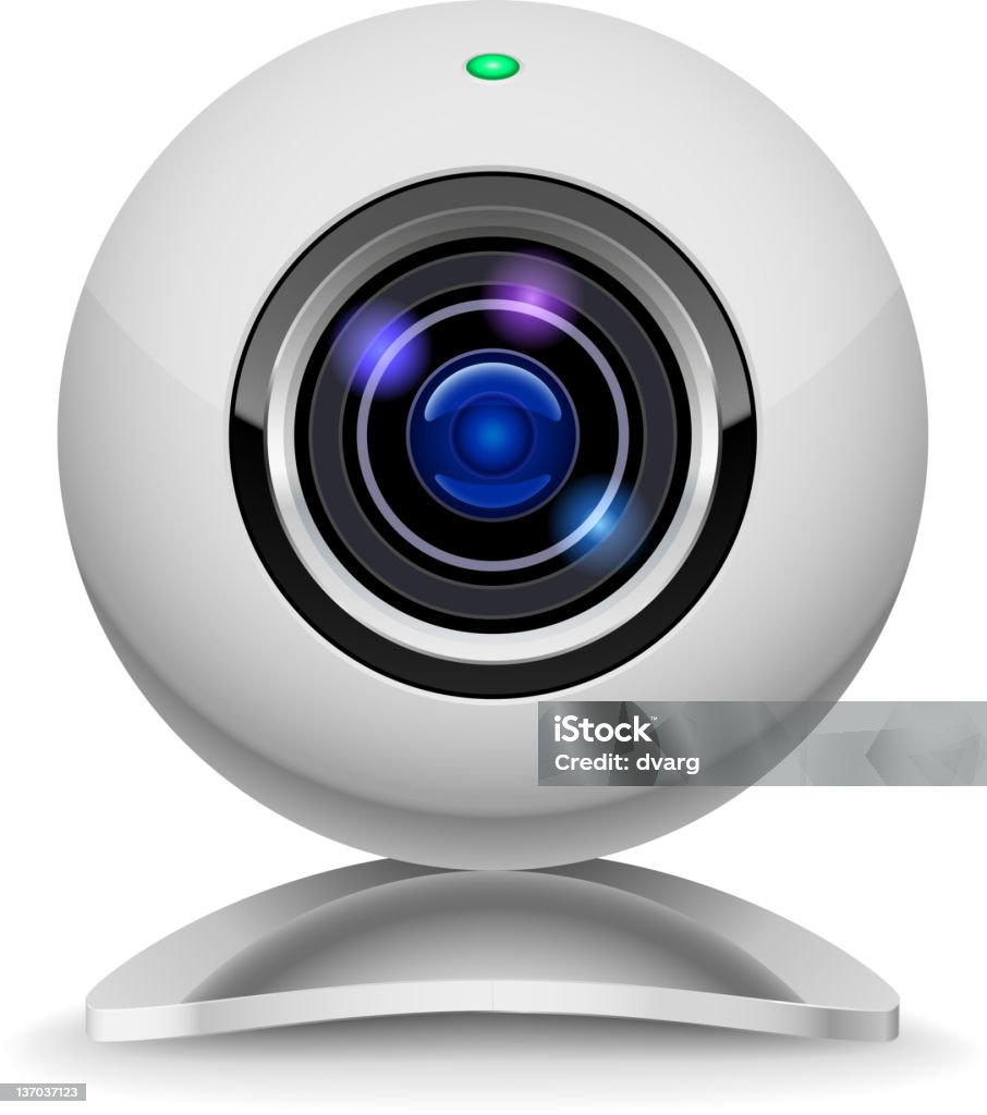 Webcam - arte vettoriale royalty-free di Webcam