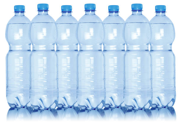 Water bottle isolated on white background.--------------------------------------------------------------------------------