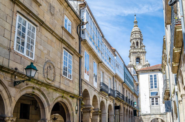 istock Architecture in Santiago de Compostela, Spain 1370374863