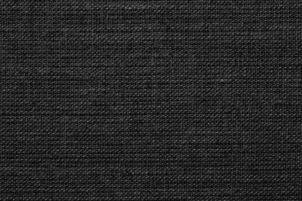 istock black linen fabric texture, natural flax background 1370398010