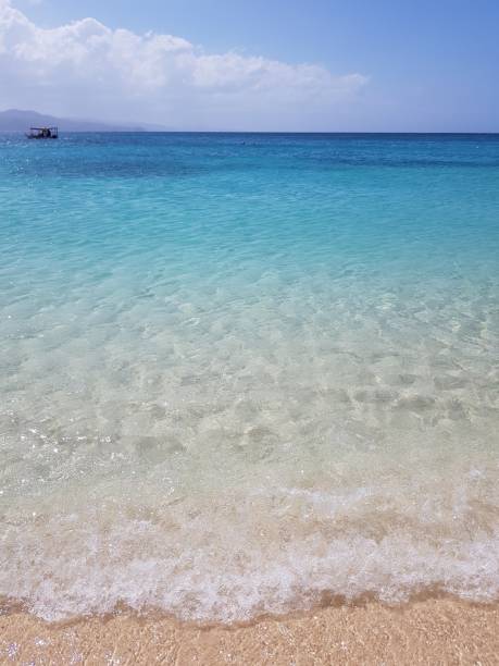 ¡playa de ensueño! - agua de jamaica fotografías e imágenes de stock