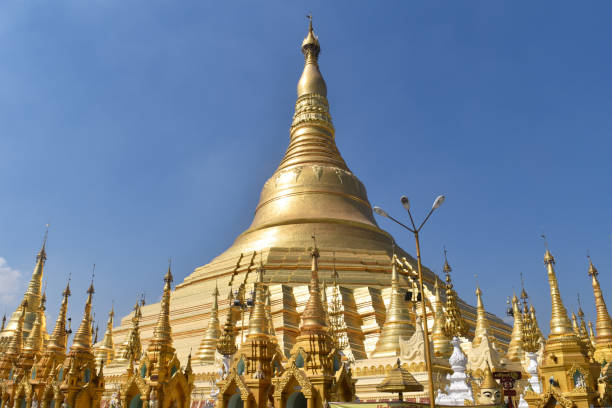 istock Shwedagon Pagoda's Golden Stupa 1370422900