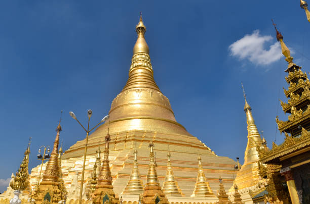istock Shwedagon Pagoda's Golden Stupa 1370422921