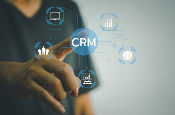 istock CRM  Customer relationship management automation system software business technology on virtual screen concept. 1370455434