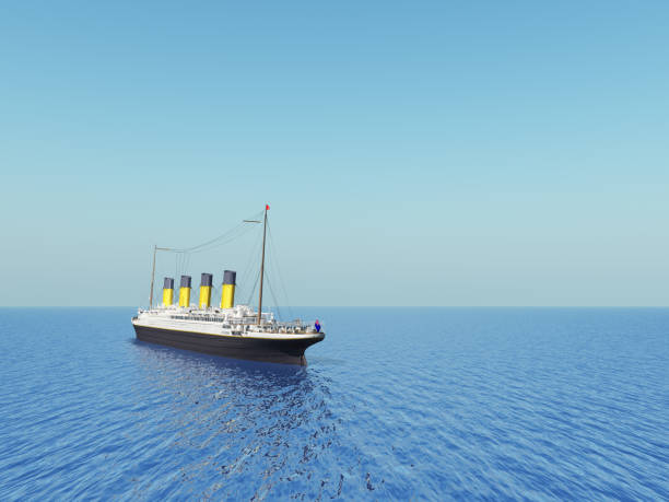 istock Historic passenger ship Titanic on the high seas 1370462601