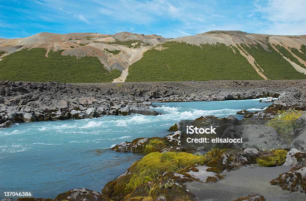 Islanda - Fotografie stock e altre immagini di Ambientazione esterna - Ambientazione esterna, Blu, Colore verde