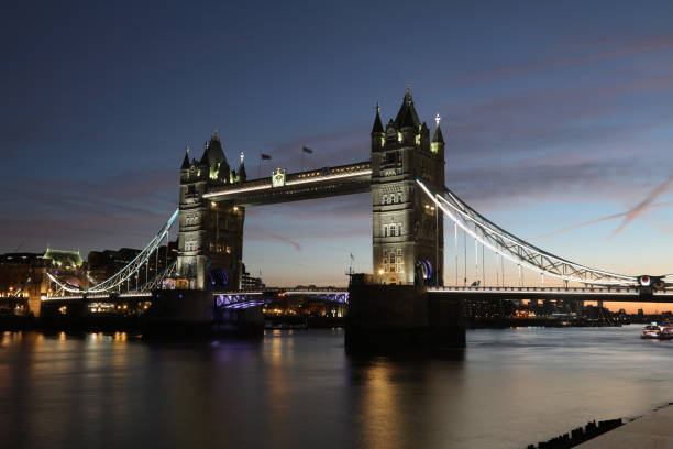 Tower Bridge, a historic architecture with stunning views of the Thames in London, United Kingdom