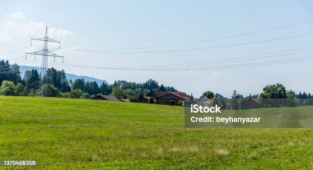 Landscape Stock Photo - Download Image Now - Agricultural Field, Allgau, Alpenglow