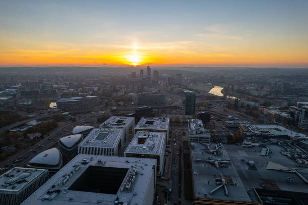 istock Panorama view of Vilnius, Lithuania 1370470917