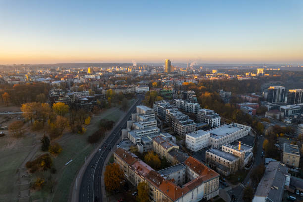 istock Panorama view of Vilnius, Lithuania 1370471929