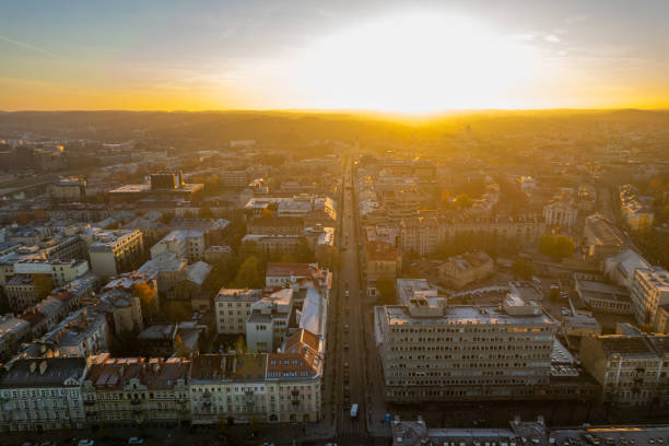 istock Panorama view of Vilnius, Lithuania 1370472172