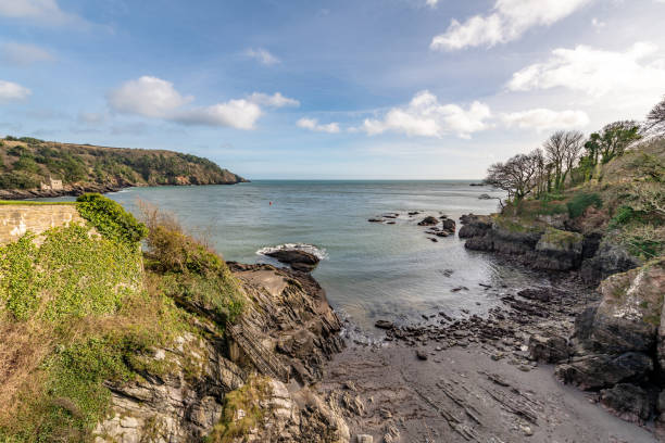 istock River Dart leads to the English Channel 1370472450
