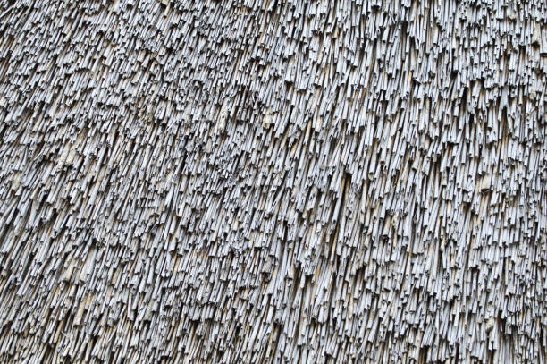 istock hay or dry grass background on roof 1370473863