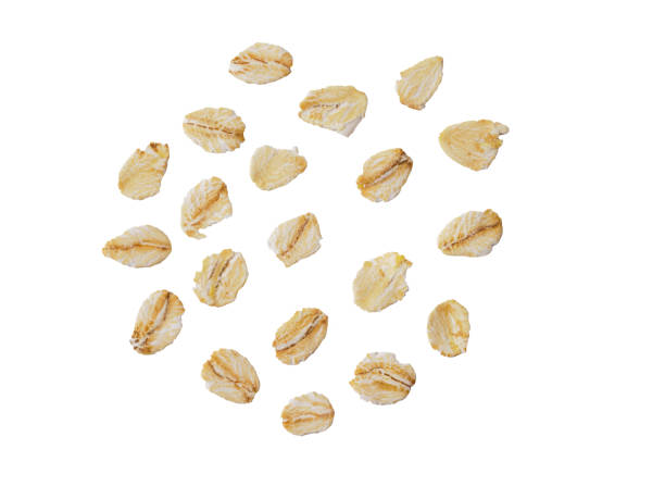 istock Gluten free wholegrain oat flakes. 1370474702