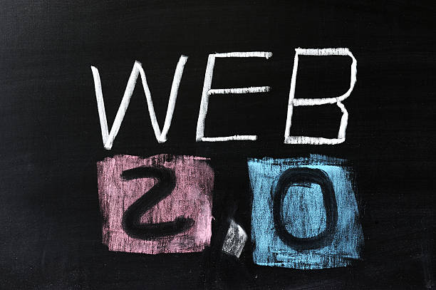 Web 2.0 stock photo