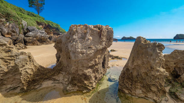 istock Urban Beach of Celorio, Palombina Beach, Celorio, Llanes, Spain 1370479607