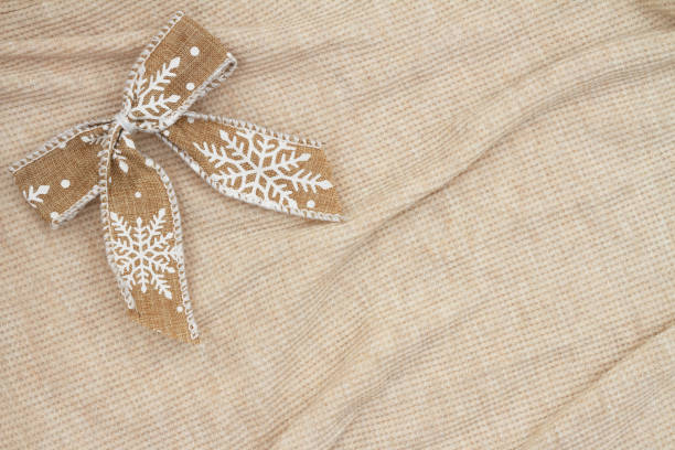 Christmas background with lace ornament
