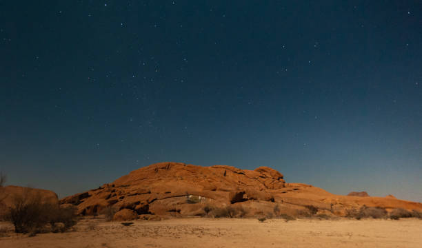 istock The Namibian desert at Night 1370484623