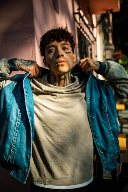 Young man with a cool attitude