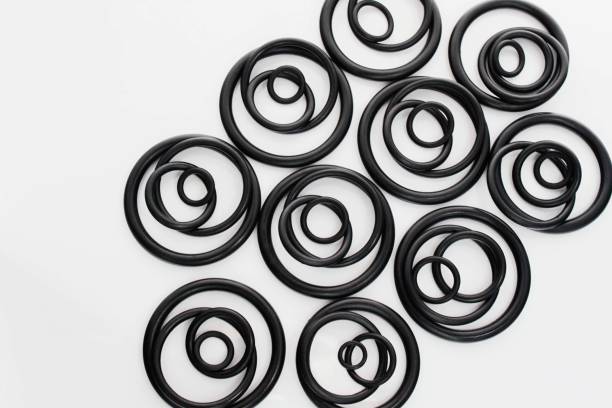 istock abstraction from black rings of different diameters on a white background 1370494217