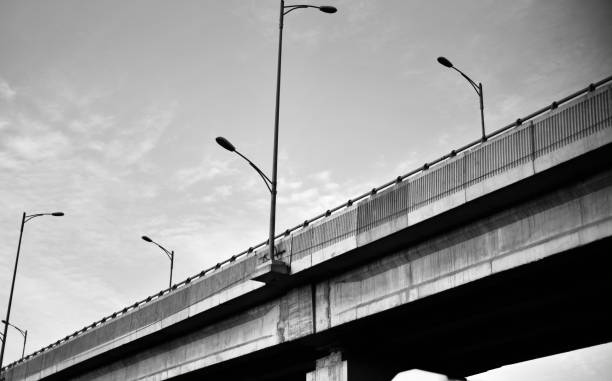 istock Traditional concrete bridge around a city area 1370495841