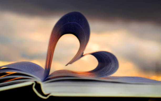 istock Heart from paper book pages 1370496317