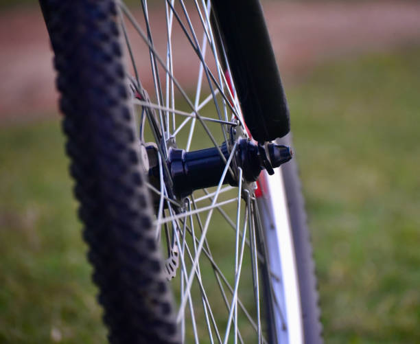 istock Isolated bicycle tyre unique stock photo 1370500866