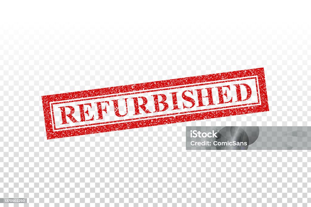 Under Refurb Sign Vector Rubber Stamp Of Refurbished Symbol Stock Illustration - Download ...