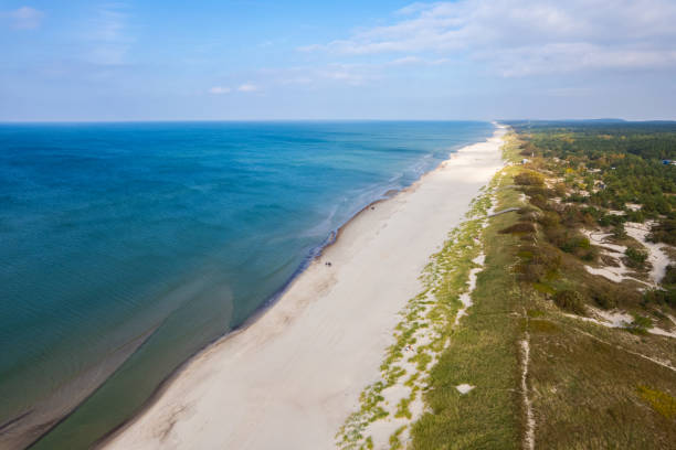 istock Panorama view of Nida city, Curonian Spit, Lithuania 1370502488
