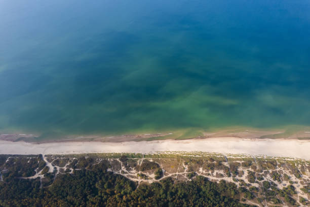 istock Panorama view of Nida city, Curonian Spit, Lithuania 1370502525